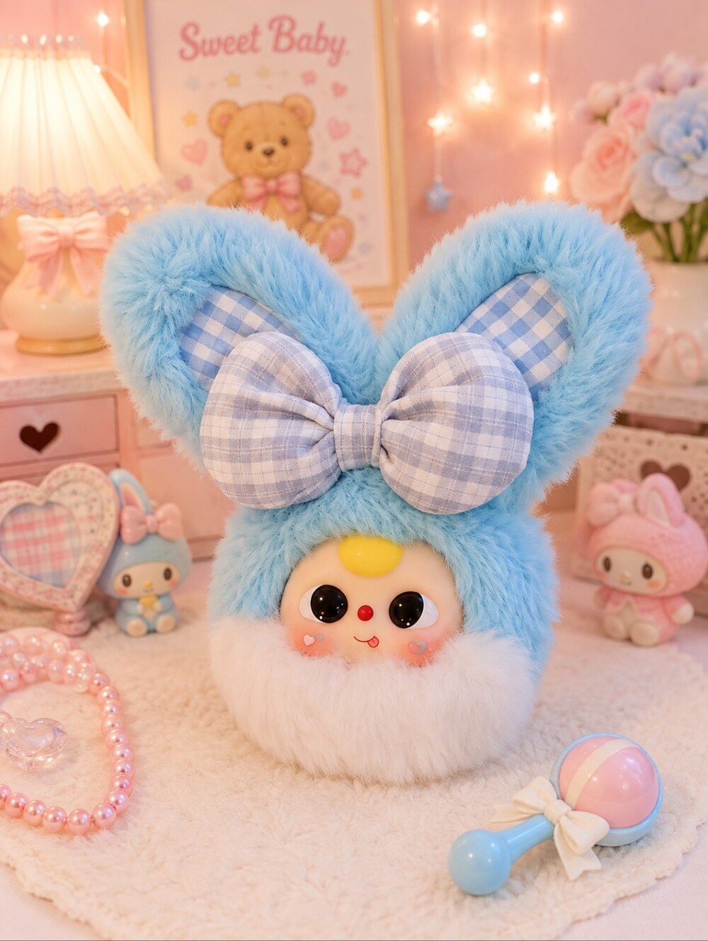Baby Three Vanity Mirror Pendant